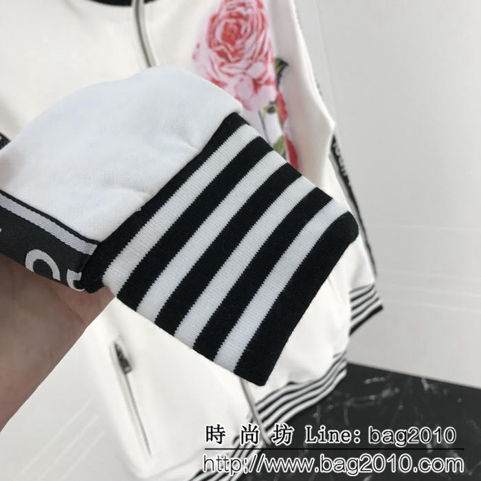DＧ杜嘉班納 專櫃同步發售 螺紋織帶花卉 情侶款 套裝 ydi1015